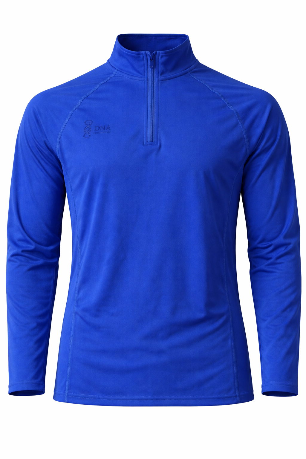 Mens long sleeved summer baselayer in royal blue