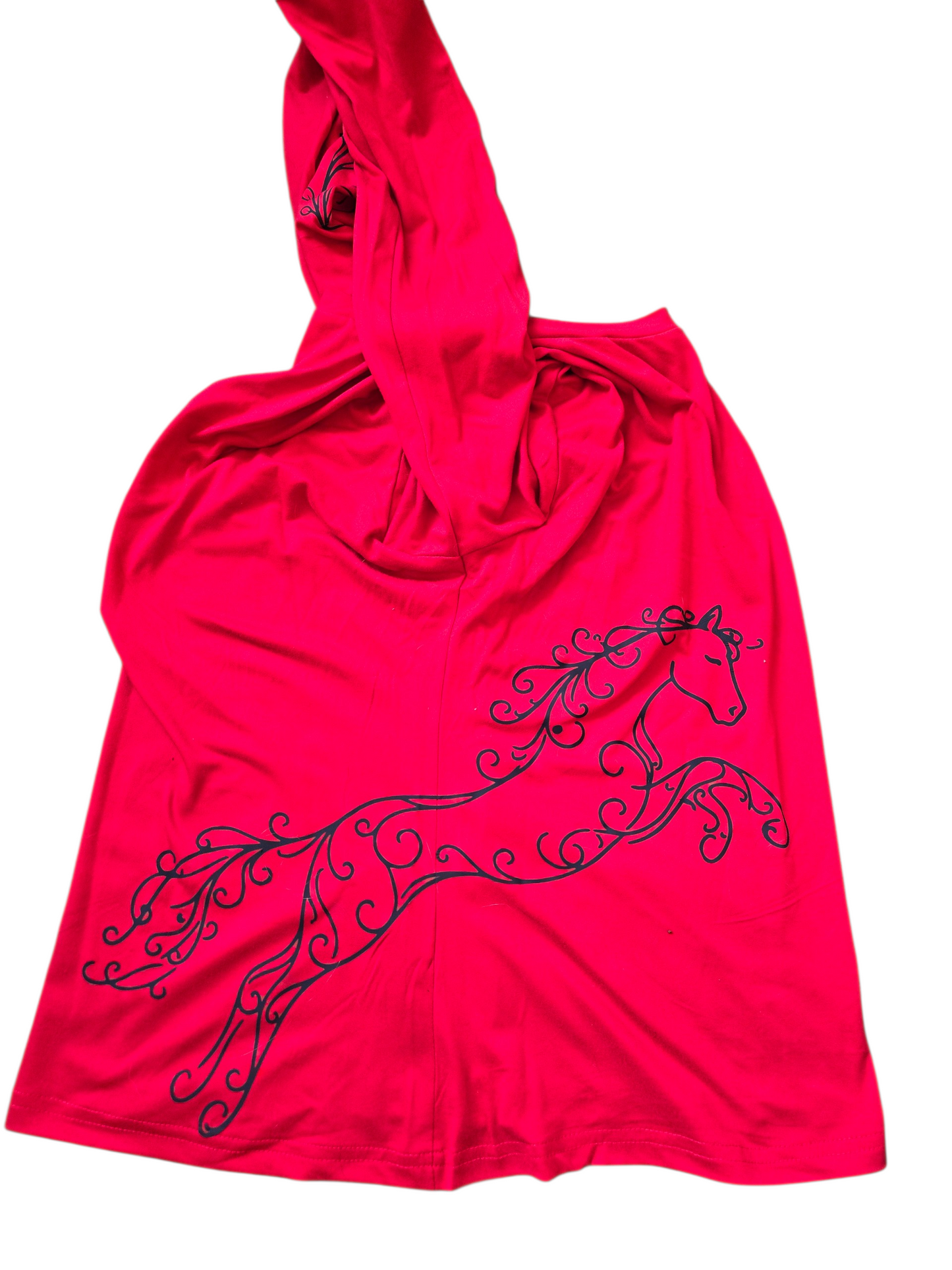 Red ladies long sleeved tee