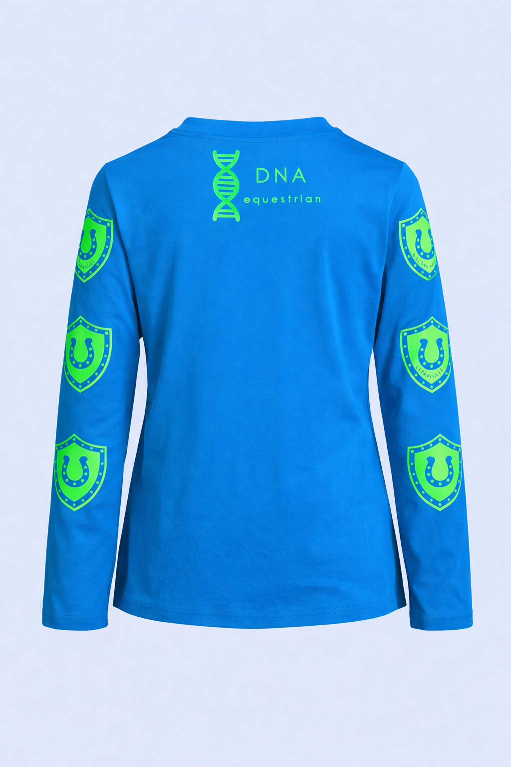 Childrens long sleeved blue tee