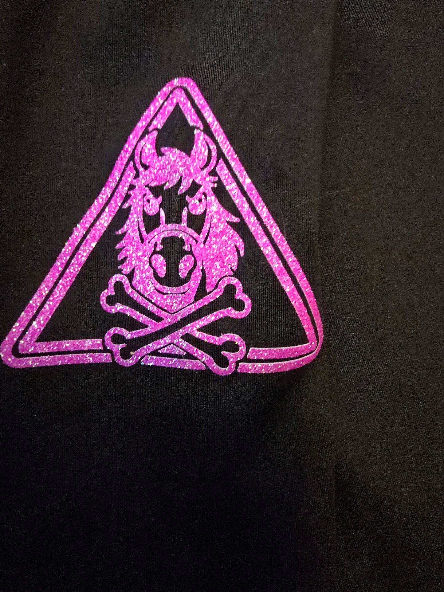Childrens long sleeved black tee