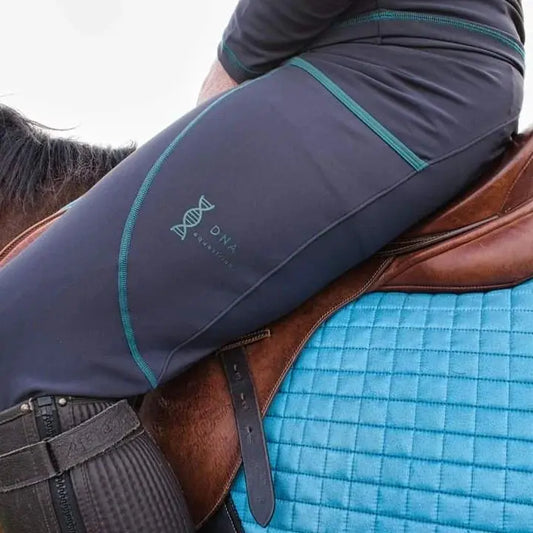 Mens grey and green breeches DNA equestrian ltd