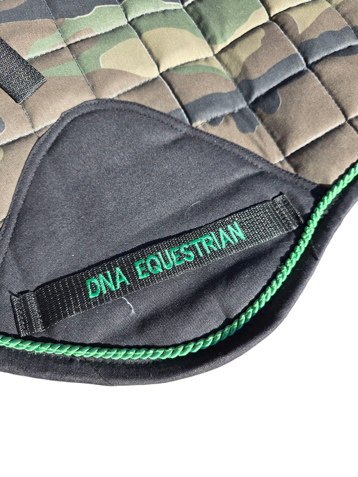 Camouflage saddle pad