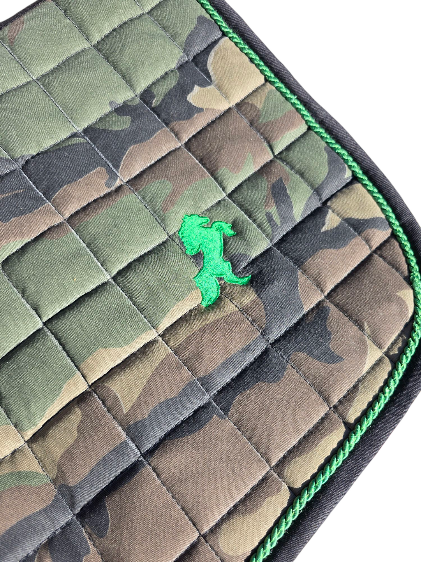Camouflage saddle pad