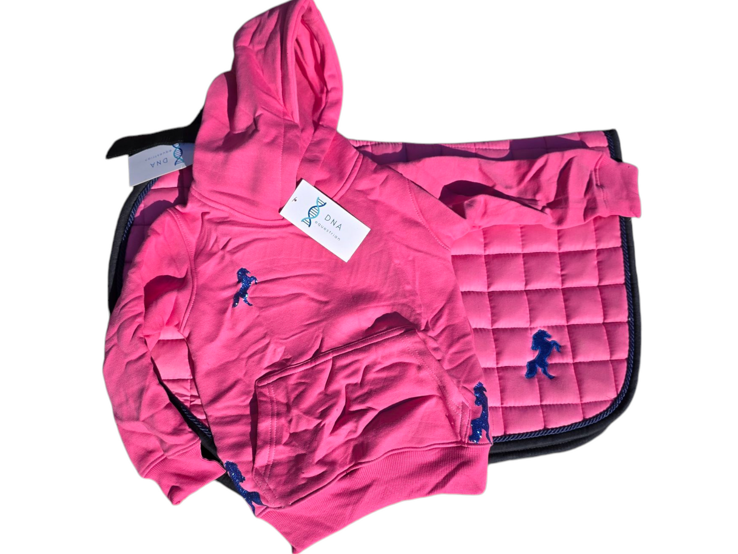 Pink saddle pad