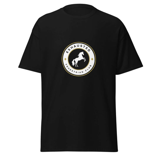 Unisex exhausted equestrian club classic tee