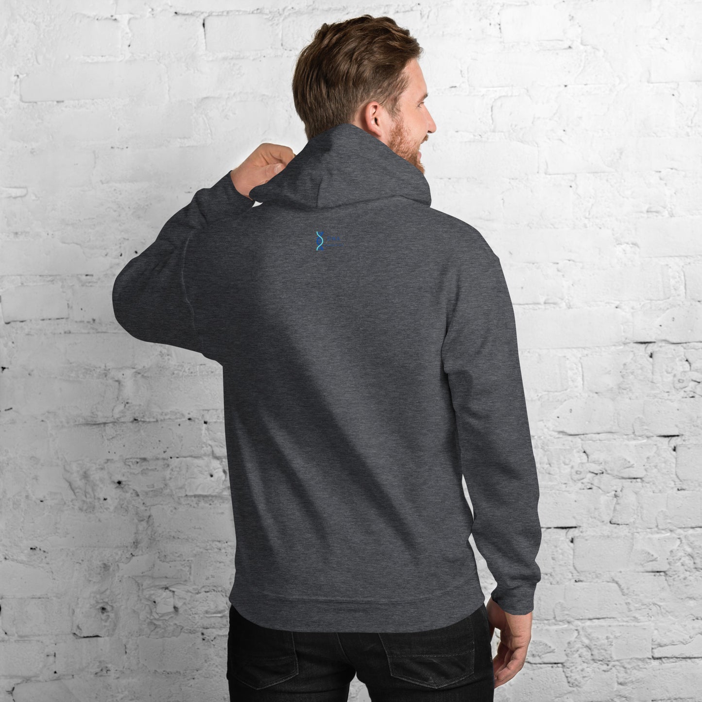 Blue horses hoodie DNA equestrian ltd