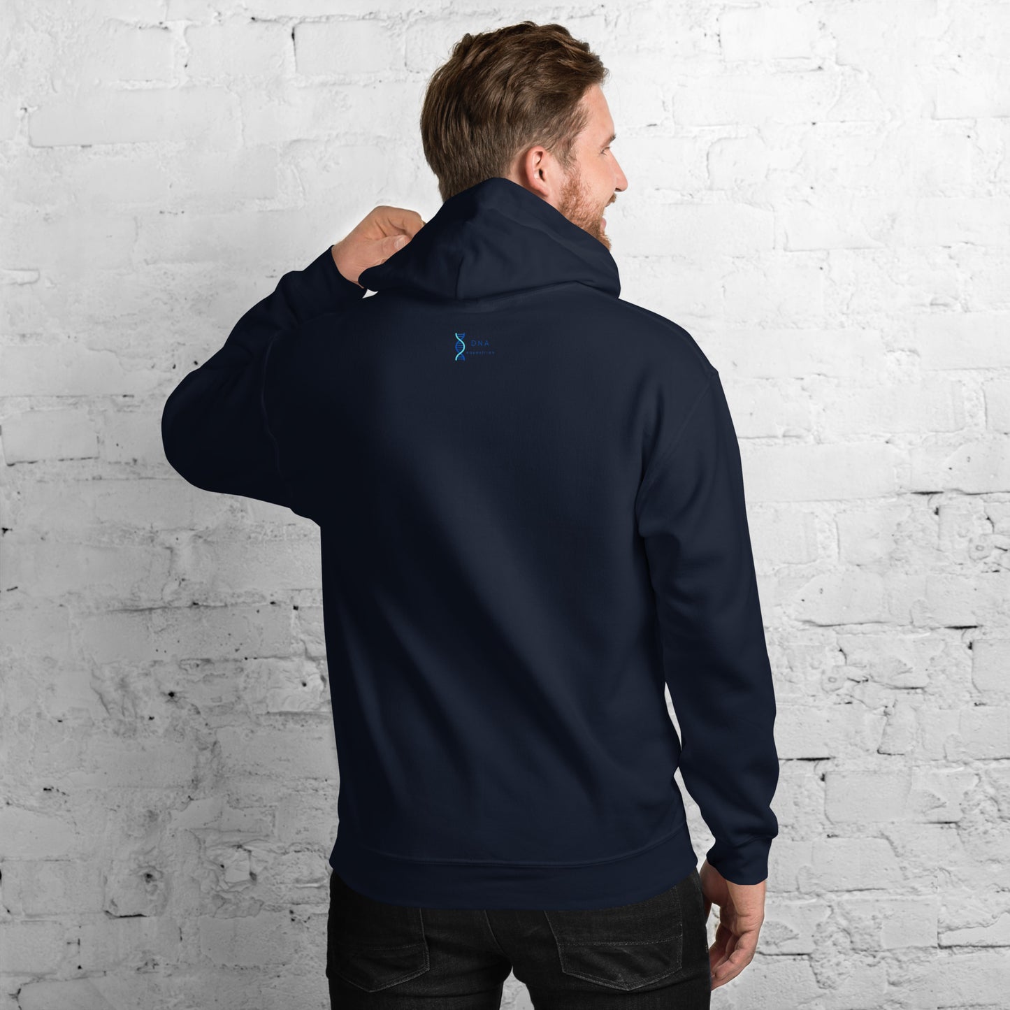 Blue horses hoodie DNA equestrian ltd