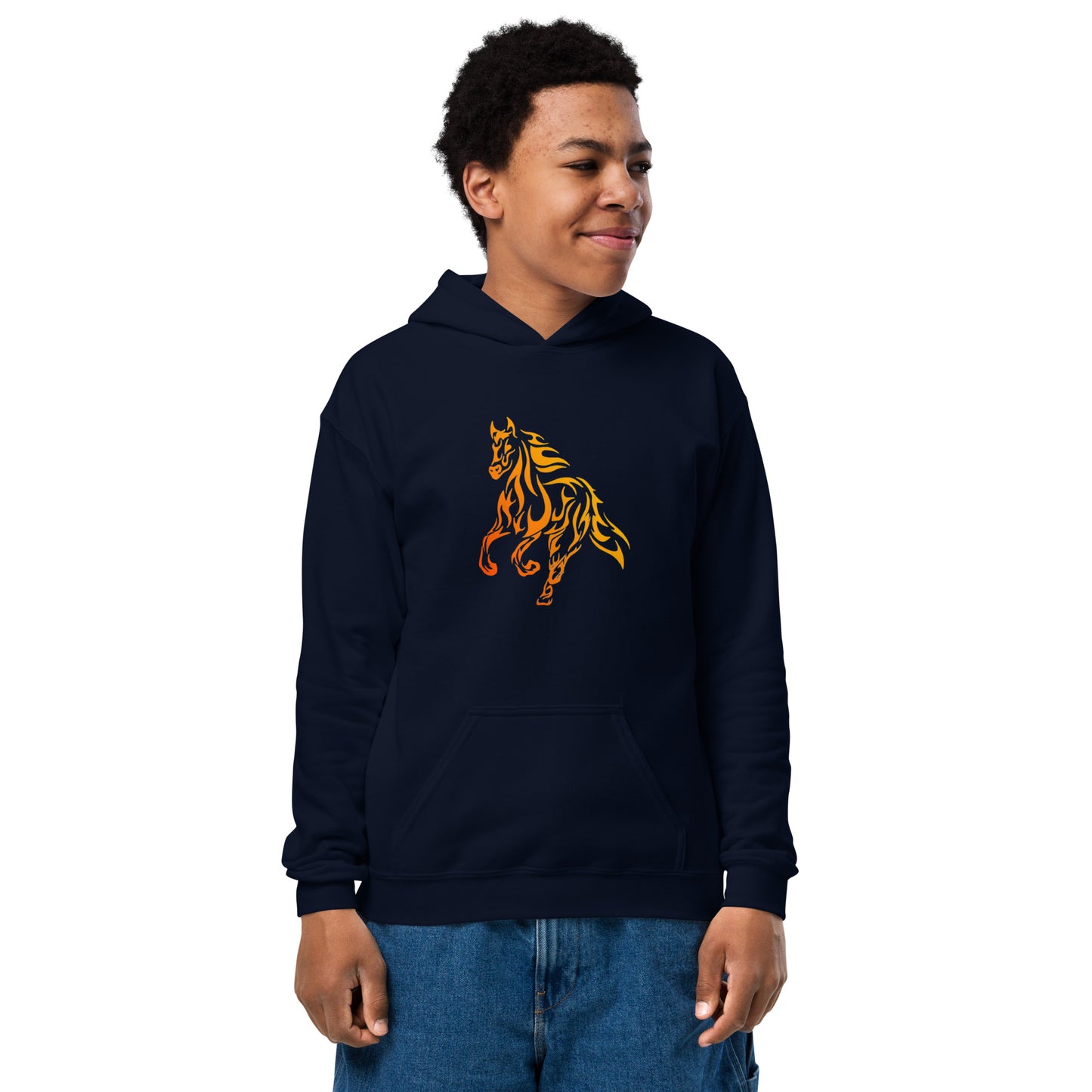 Fire horse Youth heavy blend hoodie DNA equestrian ltd